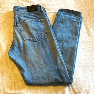 Levi’s Made and Crafted Needle Narrow 34/32 light wash jeans